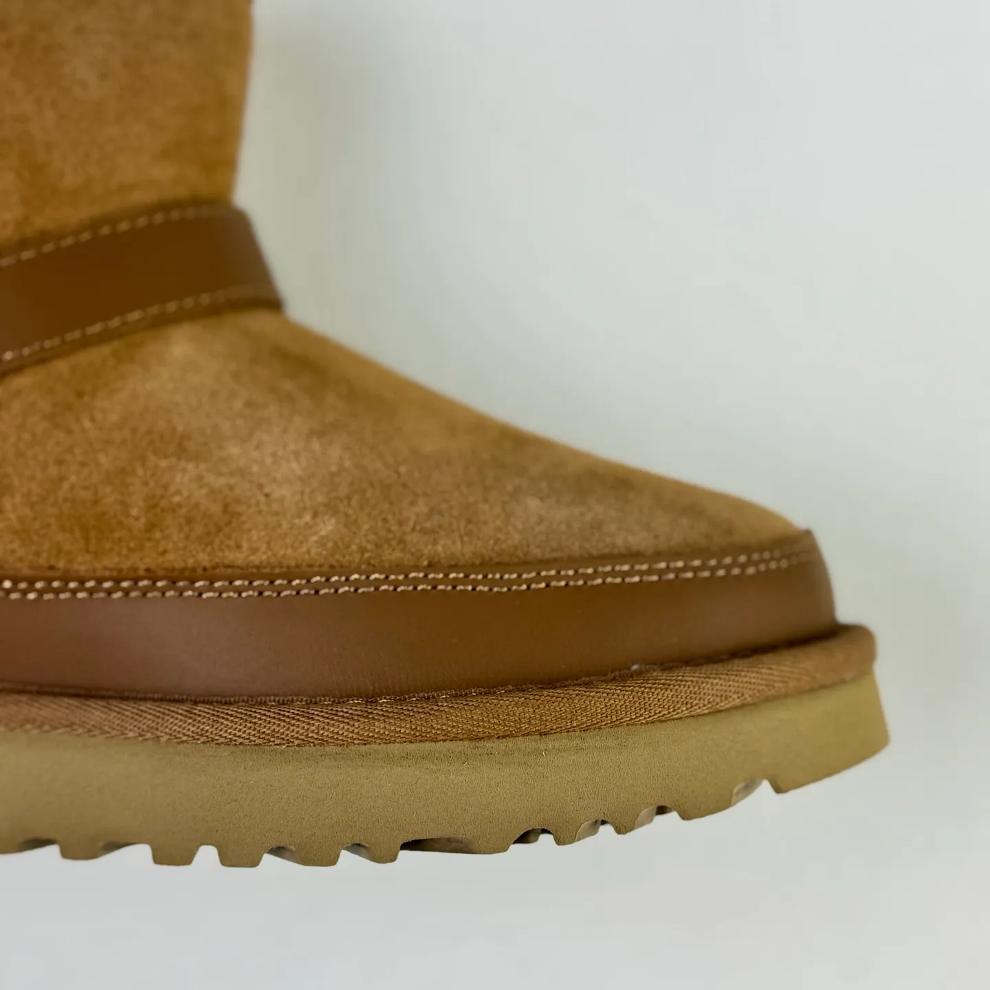 Guangzhou top version ❗ Local 💰560 UGG Classic Novelty cow split leather, warm, simple and versatile, snow boots for women